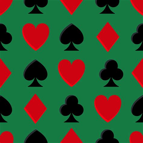 poker pattern vector